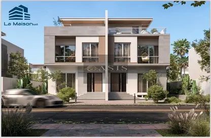 Villa - 3 Bedrooms - 4 Bathrooms for sale in Hood 4 Side St. - Green Belt - 6 October City - Giza