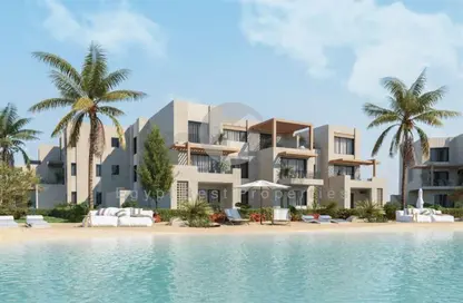 Chalet - 3 Bedrooms - 4 Bathrooms for sale in Kamaran - Al Gouna - Hurghada - Red Sea