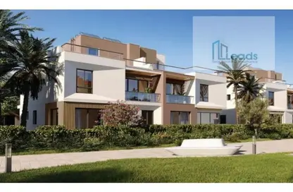 Townhouse - 4 Bedrooms - 4 Bathrooms for sale in Vye Sodic - New Zayed City - Sheikh Zayed City - Giza