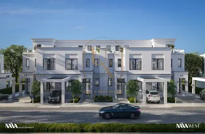 Townhouse - 3 Bedrooms - 2 Bathrooms for sale in Naia West - Sheikh Zayed Compounds - Sheikh Zayed City - Giza