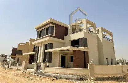 Townhouse - 5 Bedrooms - 5 Bathrooms for sale in New Giza - Cairo Alexandria Desert Road - 6 October City - Giza