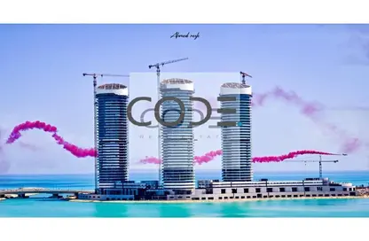 Apartment - 1 Bedroom - 1 Bathroom for sale in North Edge Towers - New Alamein City - Al Alamein - North Coast