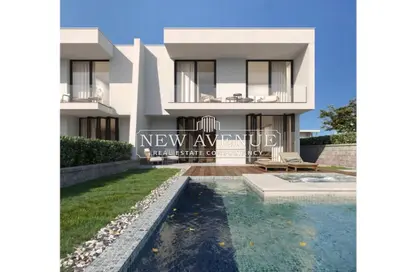 Duplex - 4 Bedrooms - 3 Bathrooms for sale in Direction White - Ras Al Hekma - North Coast