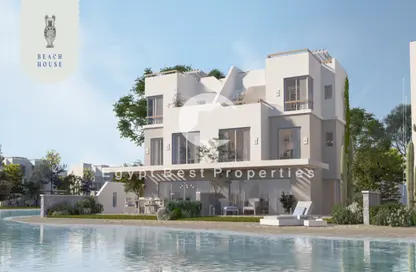 Duplex - 3 Bedrooms - 3 Bathrooms for sale in Plage - Sidi Abdel Rahman - North Coast