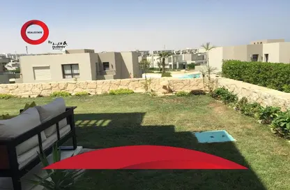 Twin House - 3 Bedrooms - 3 Bathrooms for rent in Azha - Al Ain Al Sokhna - Suez