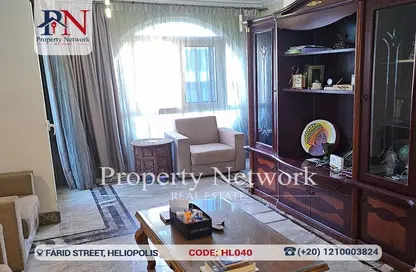 Apartment - 3 Bedrooms - 3 Bathrooms for rent in Abd Al Salam Farid St. - Almazah - Heliopolis - Masr El Gedida - Cairo