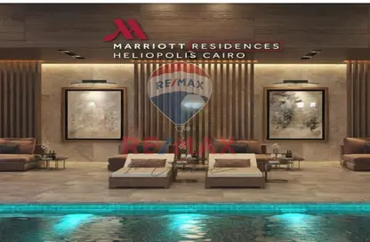 Apartment - 3 Bedrooms - 3 Bathrooms for sale in Marriott Residence Heliopolis - Almazah - Heliopolis - Masr El Gedida - Cairo