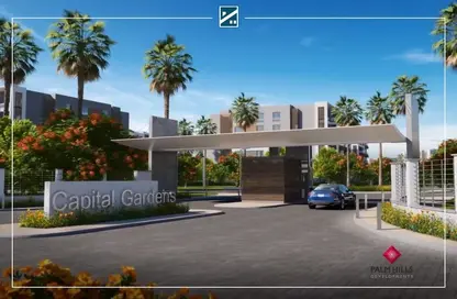 Apartment - 4 Bedrooms - 3 Bathrooms for sale in Capital Gardens   Palm Hills - Mostakbal City Compounds - Mostakbal City - Future City - Cairo