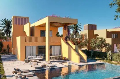 Villa - 3 Bedrooms - 4 Bathrooms for sale in Makadi Orascom Resort - Makadi - Hurghada - Red Sea