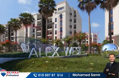 Apartment - 4 Bedrooms - 3 Bathrooms for sale in Alex West - Alexandria Compounds - Alexandria