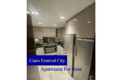 Apartment - 2 Bedrooms - 2 Bathrooms for rent in Cairo Festival City - North Investors Area - New Cairo City - Cairo