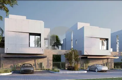 Twin House - 4 Bedrooms - 4 Bathrooms for sale in Alma - 2nd District - Sheikh Zayed City - Giza