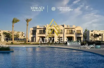 Duplex - 3 Bedrooms - 1 Bathroom for sale in Makadi Orascom Resort - Makadi - Hurghada - Red Sea