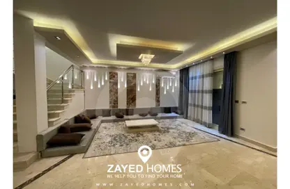 Townhouse - 5 Bedrooms - 5 Bathrooms for rent in Beverly Hills - Sheikh Zayed Compounds - Sheikh Zayed City - Giza