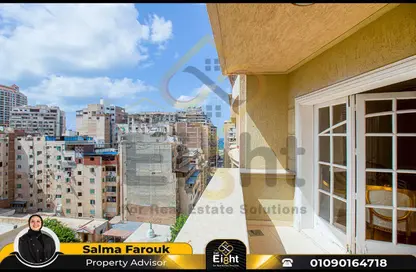 Apartment - 3 Bedrooms - 3 Bathrooms for sale in Abd Al Hameed El Deeb St. - Tharwat - Hay Sharq - Alexandria