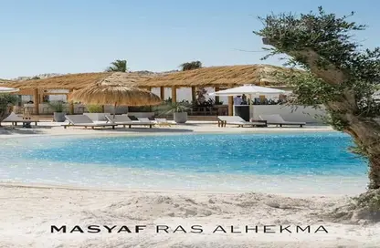 Chalet - 2 Bedrooms - 2 Bathrooms for sale in Al Masyaf - Ras Al Hekma - North Coast