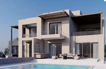 Townhouse - 4 Bedrooms - 4 Bathrooms for sale in Fanadir Marina - Al Gouna - Hurghada - Red Sea