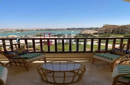 Chalet - 2 Bedrooms - 2 Bathrooms for sale in Shedwan Resort - Al Gouna - Hurghada - Red Sea