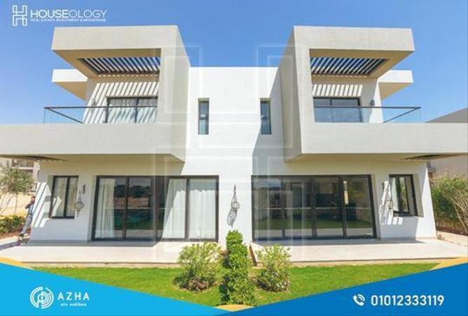 Villa - 4 Bedrooms - 5 Bathrooms for sale in Azha - Al Ain Al Sokhna - Suez