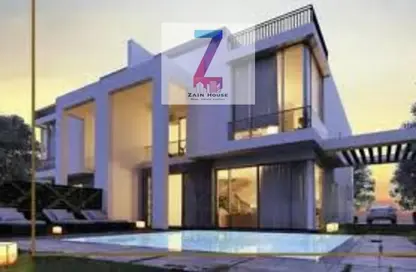 Villa - 5 Bedrooms - 5 Bathrooms for sale in Waslet Dahshur Road - Green Belt - 6 October City - Giza