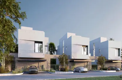 Twin House - 4 Bedrooms - 4 Bathrooms for sale in VAHA by Alkarma Developments - New Zayed City - Sheikh Zayed City - Giza