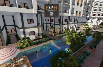 Apartment - 1 Bedroom - 1 Bathroom for sale in Al Ahyaa District - Hurghada - Red Sea