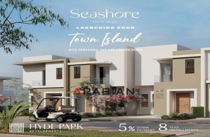 Townhouse - 4 Bedrooms - 3 Bathrooms for sale in Seashore - Ras Al Hekma - North Coast