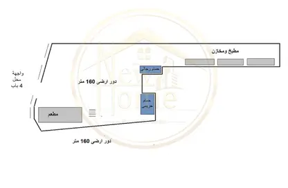 محل تجاري - استوديو - 2 حمامات للبيع في حي بحري - الاسكندرية