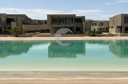 Chalet - 3 Bedrooms - 3 Bathrooms for sale in Azha - Al Ain Al Sokhna - Suez