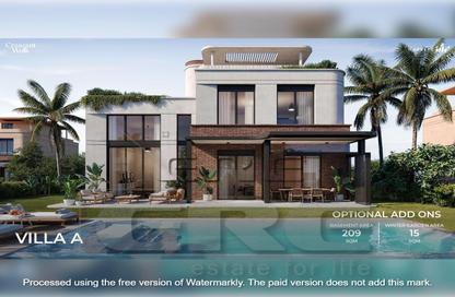 Villa - 5 Bedrooms - 6 Bathrooms for sale in District 5 - 5th Settlement Compounds - The 5th Settlement - New Cairo City - Cairo