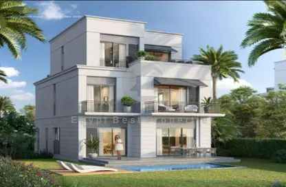 Villa - 4 Bedrooms - 5 Bathrooms for sale in Eden - Cairo Gate - Sheikh Zayed Compounds - Sheikh Zayed City - Giza