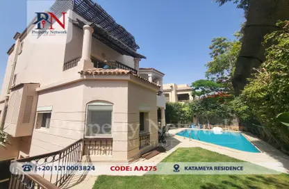 Villa - 6 Bedrooms for rent in Katameya Residence - The 1st Settlement - New Cairo City - Cairo