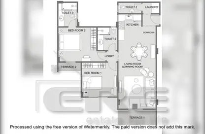 Apartment - 2 Bedrooms - 3 Bathrooms for sale in Yellow Residence - New Cairo City - Cairo