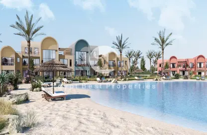 Chalet - 2 Bedrooms - 3 Bathrooms for sale in Kamaran - Al Gouna - Hurghada - Red Sea