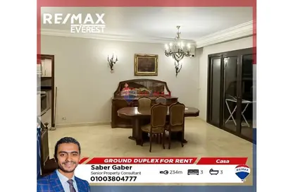 Apartment - 3 Bedrooms - 3 Bathrooms for rent in Casa - Sheikh Zayed Compounds - Sheikh Zayed City - Giza