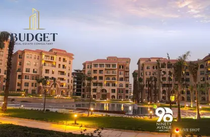 Apartment - 2 Bedrooms - 2 Bathrooms for sale in American University Housing District - 5th Settlement Compounds - The 5th Settlement - New Cairo City - Cairo