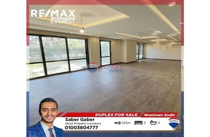 Duplex - 3 Bedrooms - 3 Bathrooms for sale in The Courtyards - Sheikh Zayed Compounds - Sheikh Zayed City - Giza