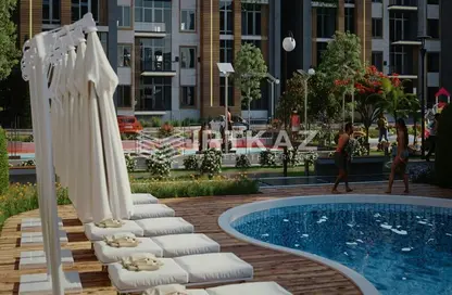 Apartment - 2 Bedrooms - 2 Bathrooms for sale in Valencia Valley - Al Andalus District - New Cairo City - Cairo