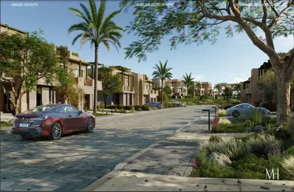 Townhouse - 3 Bedrooms - 4 Bathrooms for sale in Ancient Hill - Al Gouna - Hurghada - Red Sea