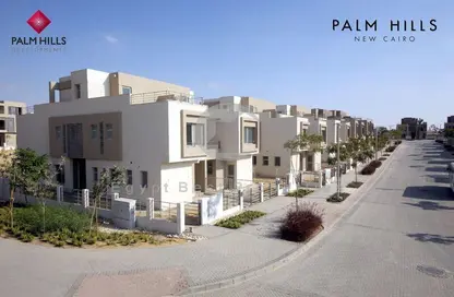 Townhouse - 3 Bedrooms - 4 Bathrooms for sale in Palm Hills New Cairo - 5th Settlement Compounds - The 5th Settlement - New Cairo City - Cairo