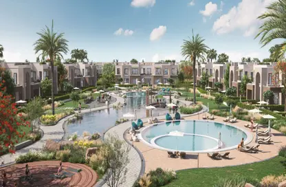 Townhouse - 3 Bedrooms - 4 Bathrooms for sale in Mangroovy Residence - Al Gouna - Hurghada - Red Sea