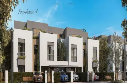 Townhouse - 4 Bedrooms - 4 Bathrooms for sale in Lugar - New Zayed City - Sheikh Zayed City - Giza