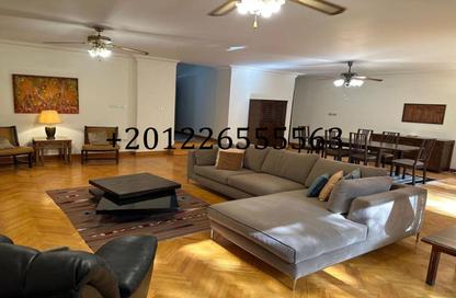 Apartment - 3 Bedrooms - 3 Bathrooms for rent in Sarayat Al Maadi - Hay El Maadi - Cairo