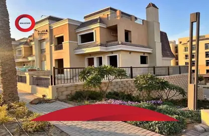 Townhouse - 5 Bedrooms - 6 Bathrooms for sale in Sarai - Mostakbal City Compounds - Mostakbal City - Future City - Cairo