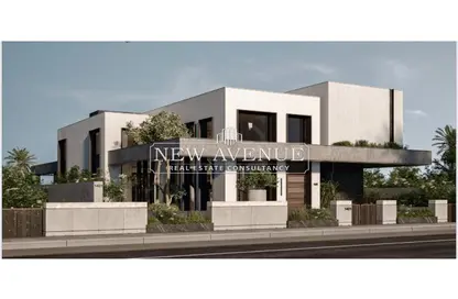 Villa - 5 Bedrooms for sale in Stei8ht - The 1st Settlement - New Cairo City - Cairo