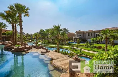 Villa - 5 Bedrooms - 4 Bathrooms for rent in Swan Lake - The 1st Settlement - New Cairo City - Cairo