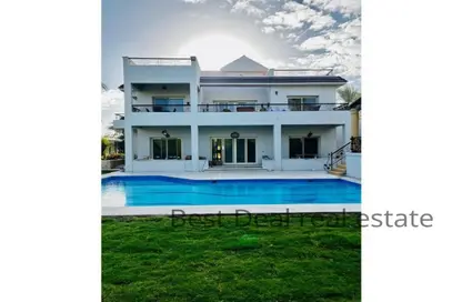 Villa - 4 Bedrooms - 4 Bathrooms for sale in Golf Al Solimania - Cairo Alexandria Desert Road - 6 October City - Giza