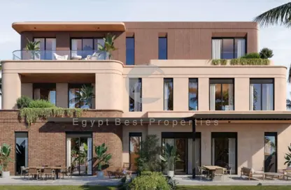 Apartment - 4 Bedrooms - 4 Bathrooms for sale in Crescent Walk - 5th Settlement Compounds - The 5th Settlement - New Cairo City - Cairo