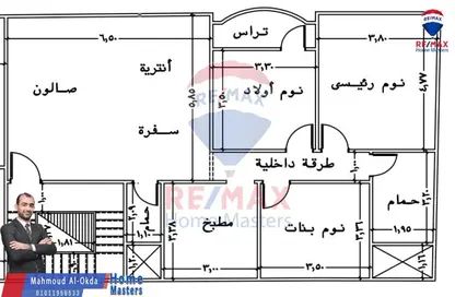 شقة - 3 غرف نوم - 2 حمامات للبيع في حي الجامعة - المنصورة - الدقهلية