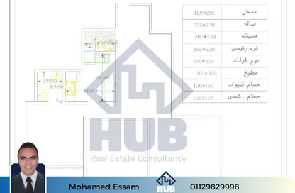 Apartment - 2 Bedrooms - 2 Bathrooms for sale in Smouha Square - Smouha - Hay Sharq - Alexandria